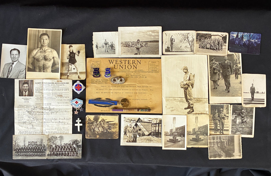 WW2 US 82nd - 507th PIR - Airborne - D-Day - Named Grouping