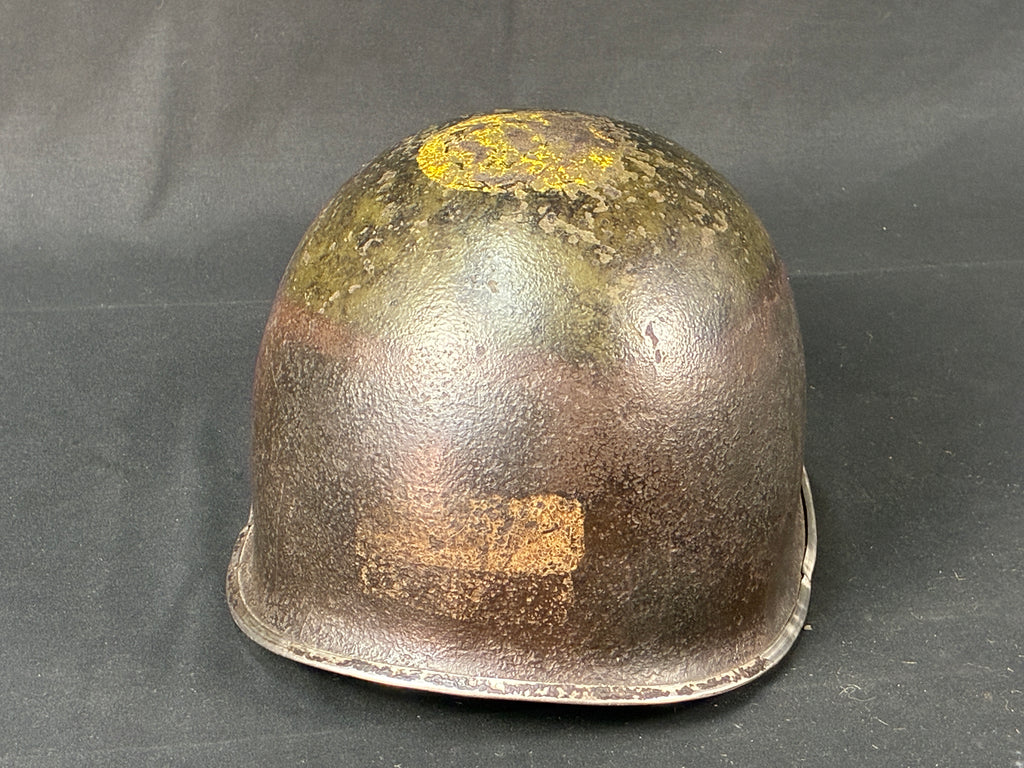 WW2 US M-1 Fixed Bale Helmet Relic