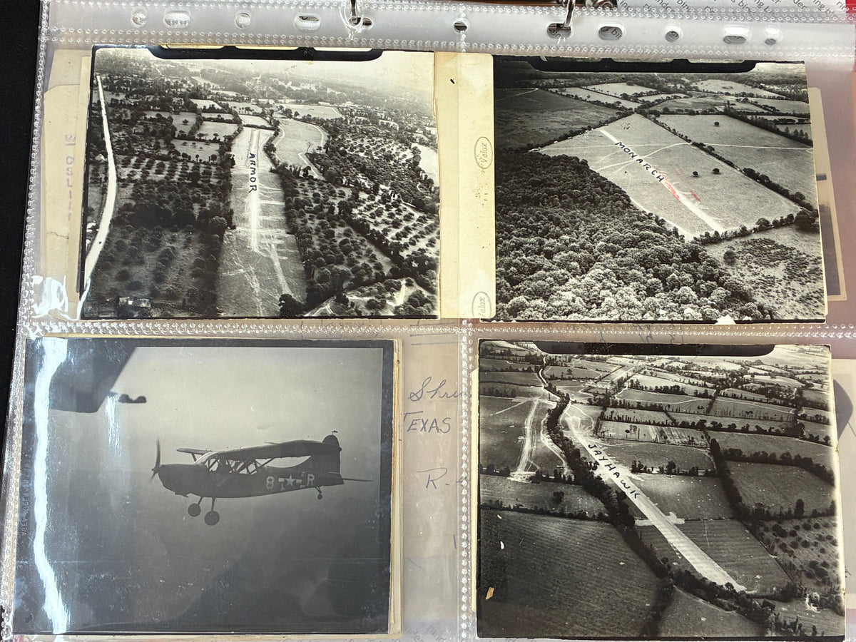 WW2 USAAF 9th Airforce - 153rd Liaison Squadron Grouping