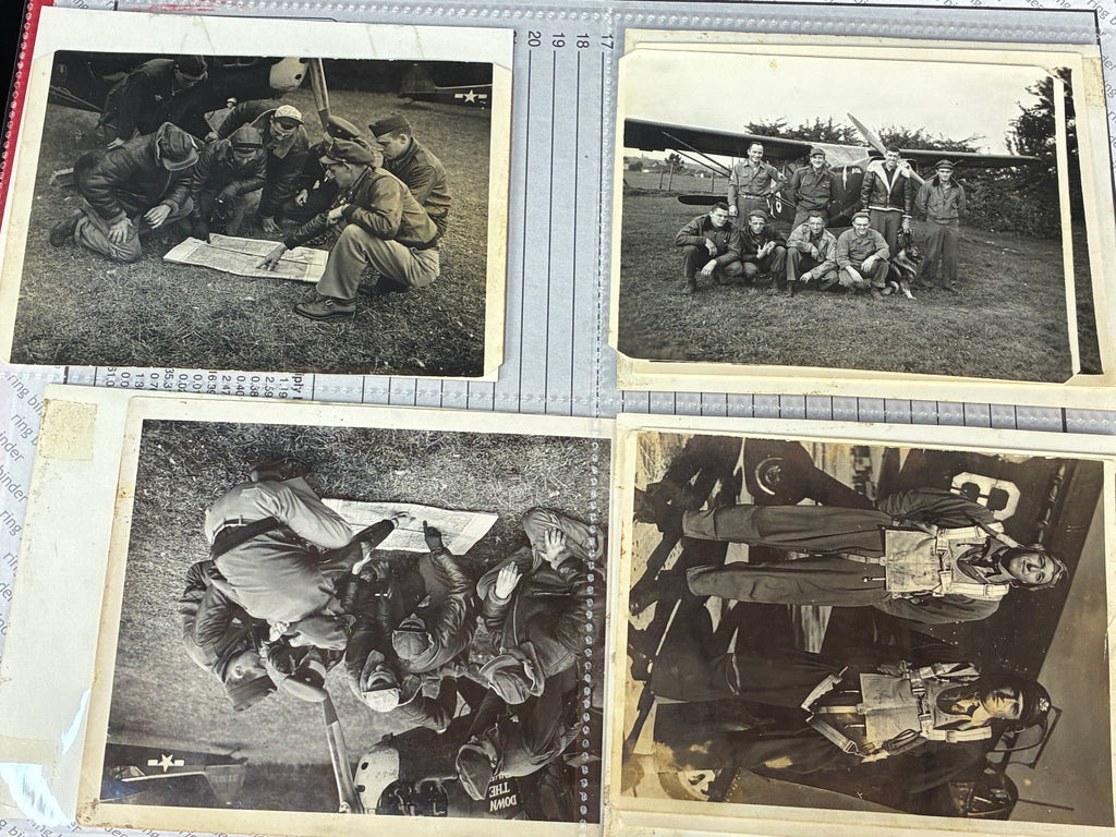 WW2 USAAF 9th Airforce - 153rd Liaison Squadron Grouping