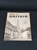 WW2 This is Britain Souvenir Guide Book