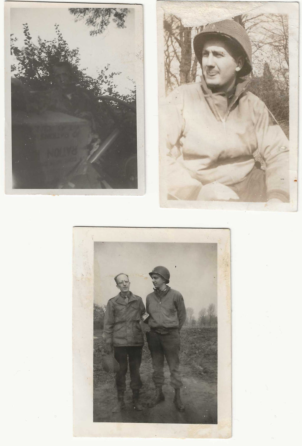 WW2 2nd Armored Normandy Photographs