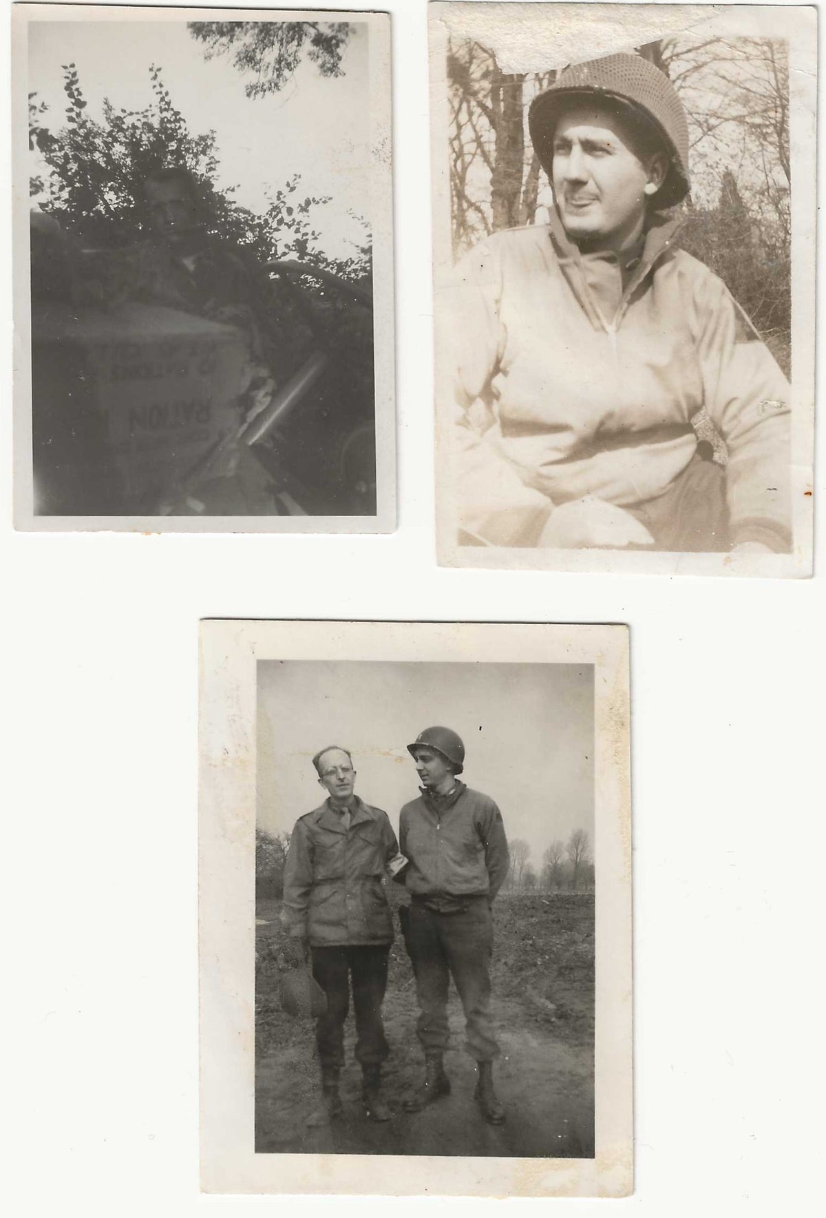 WW2 2nd Armored Normandy Photographs