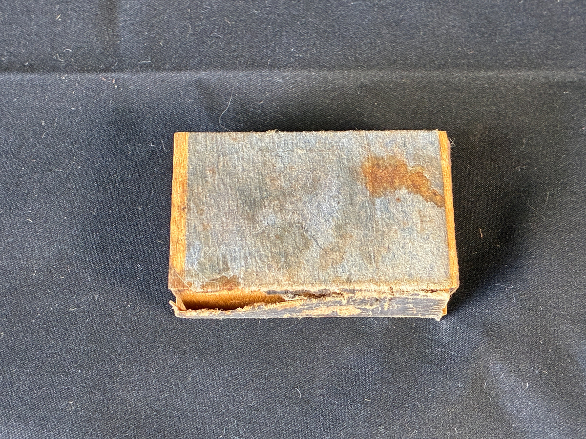 WW2 American Made Match Box with carbine bullet head.