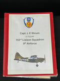 WW2 USAAF 9th Airforce - 153rd Liaison Squadron Grouping