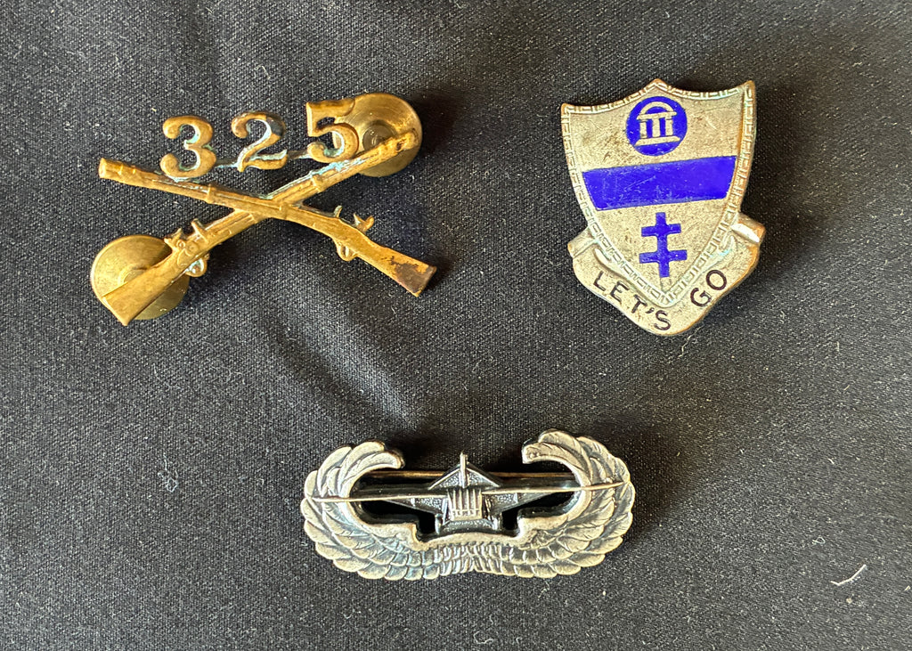 WW2 US 82nd Airborne- 325th Glider - D-Day - Named Grouping