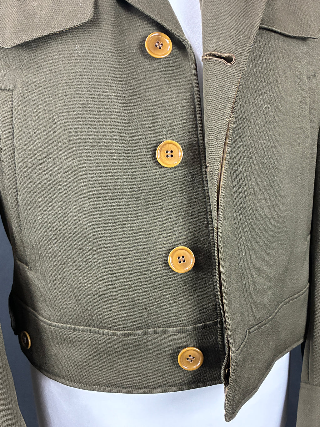 WW2 USAAF Officers Chocolate Ike Jacket - Tailor Made