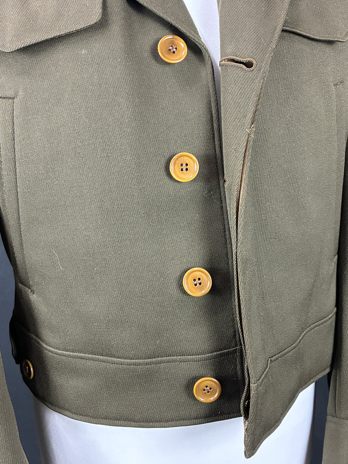 WW2 USAAF Officers Chocolate Ike Jacket - Tailor Made