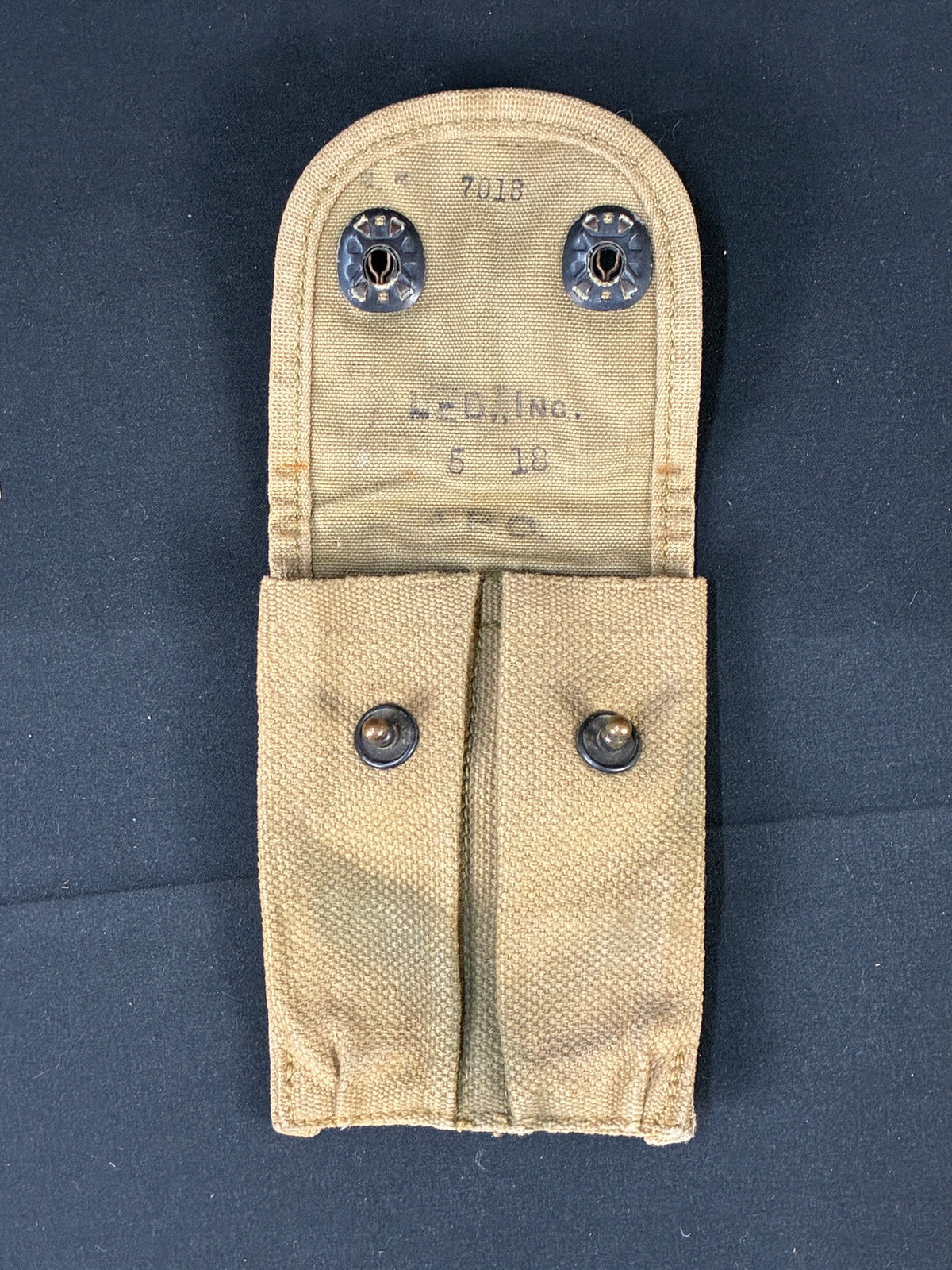 WW2 US Camouflage Carbine Pouch
