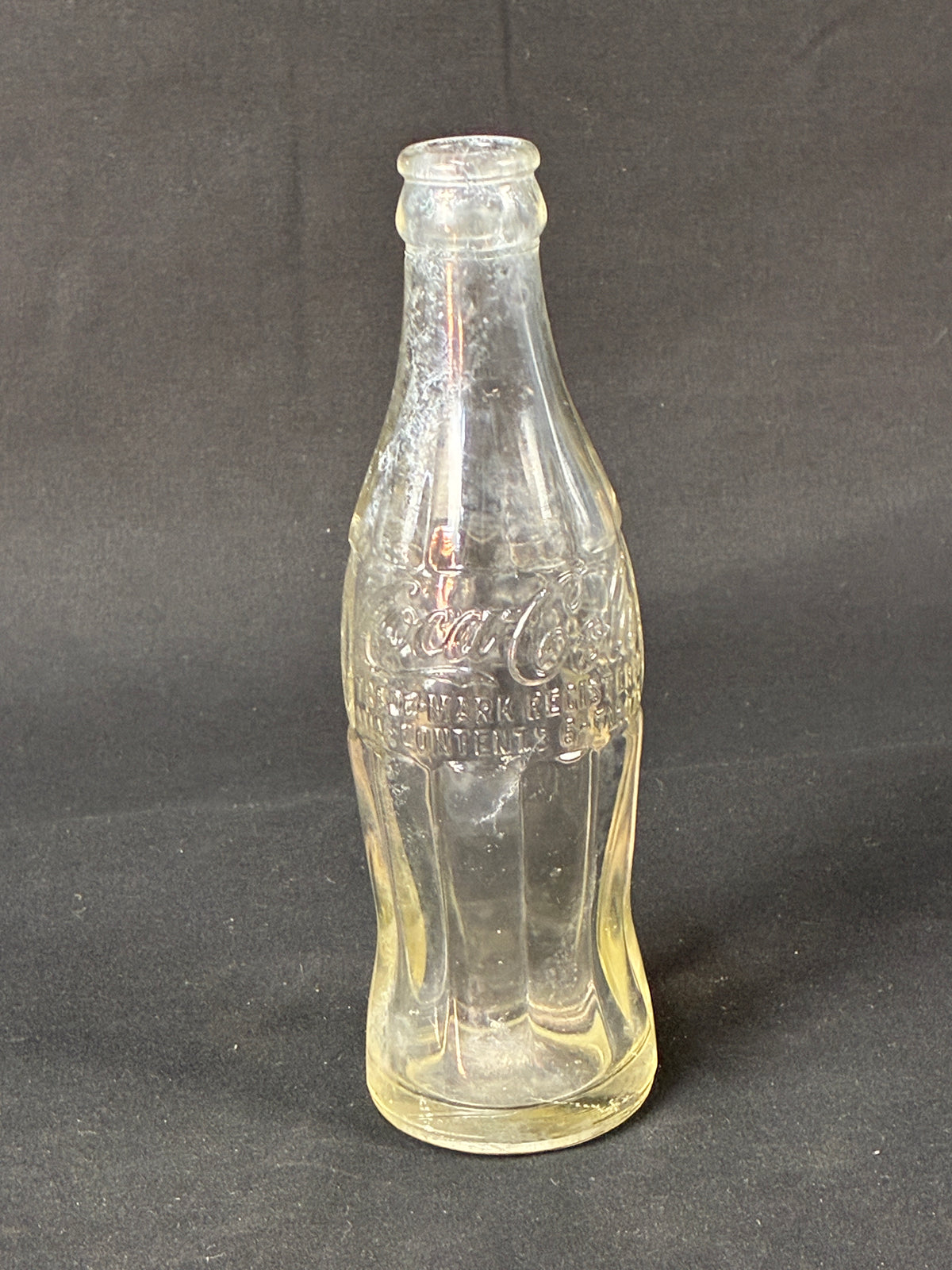 WW2 US Coca-Cola Bottle - 1944 - ETO Relic