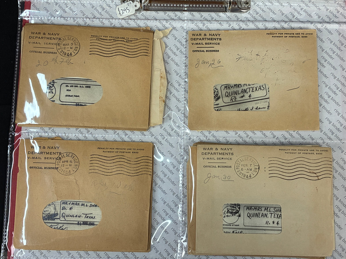 WW2 USAAF 9th Airforce - 153rd Liaison Squadron Grouping