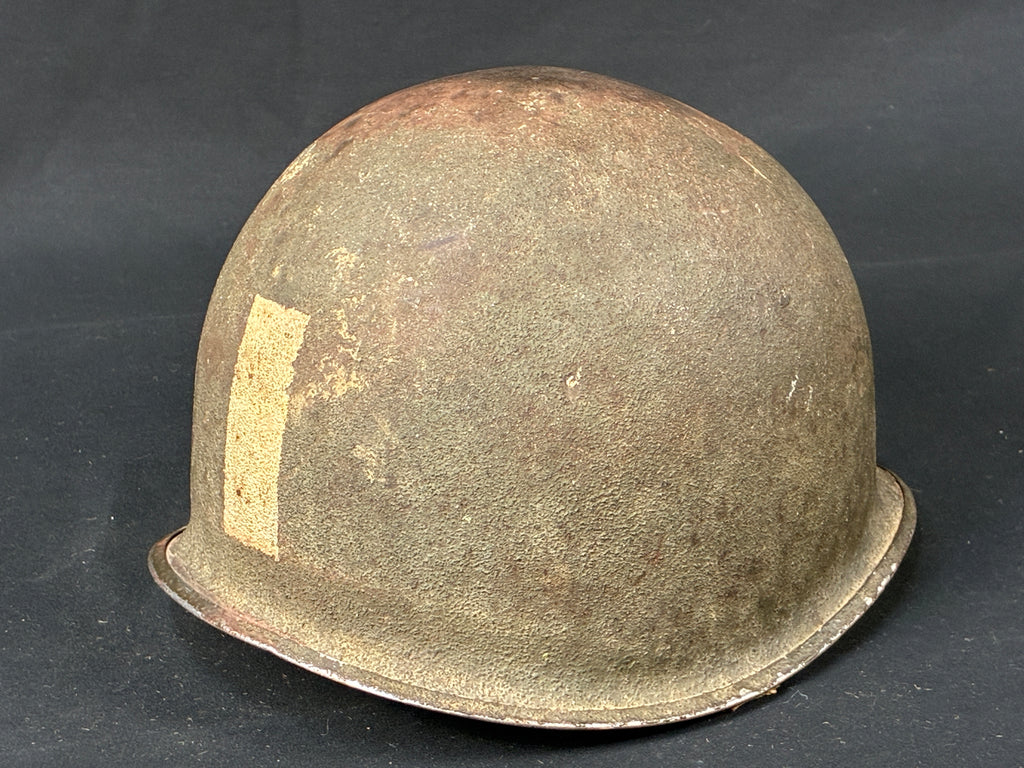 WW2 M-1 Fixed Bale 2nd Lt Helmet Named Grouping