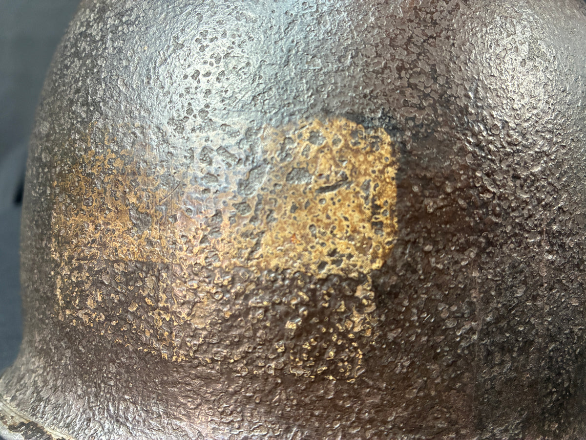WW2 US M-1 Fixed Bale Helmet Relic