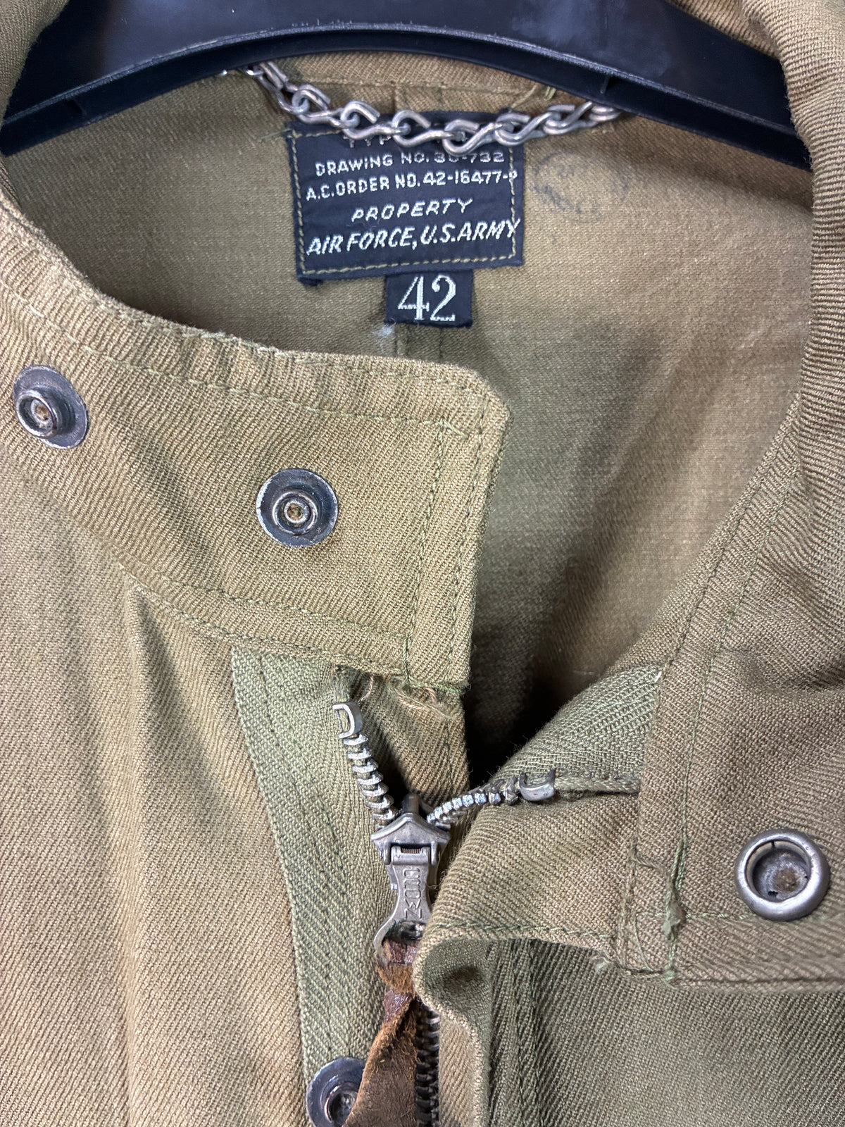 WW2 USAAF A-4 Flight Suit - Size 42