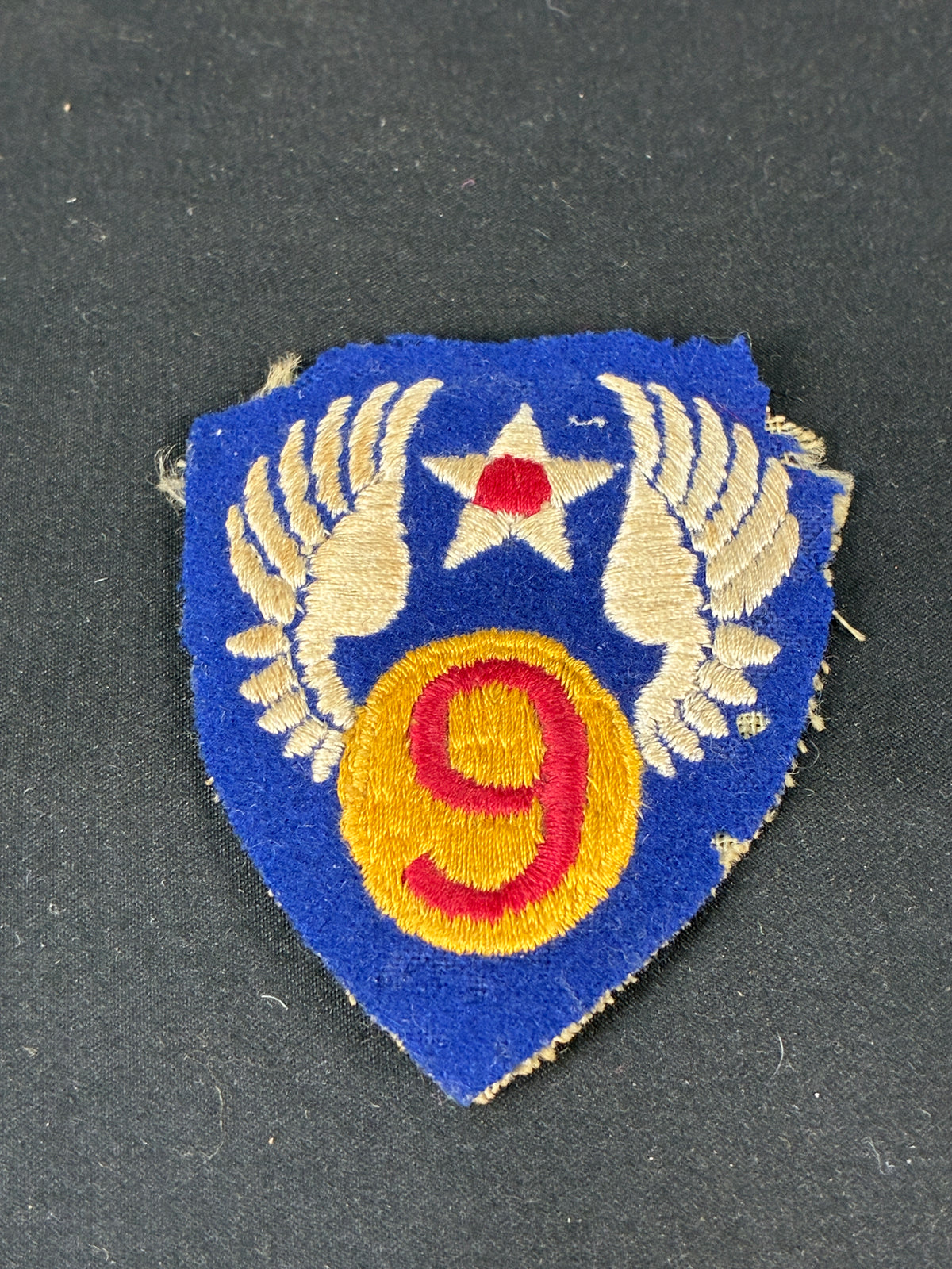 WW2 USAAF 9th Airforce- British Made Badge