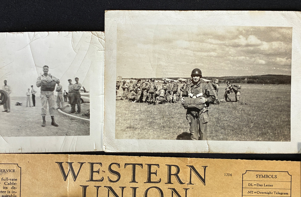 WW2 US 82nd - 507th PIR - Airborne - D-Day - Named Grouping