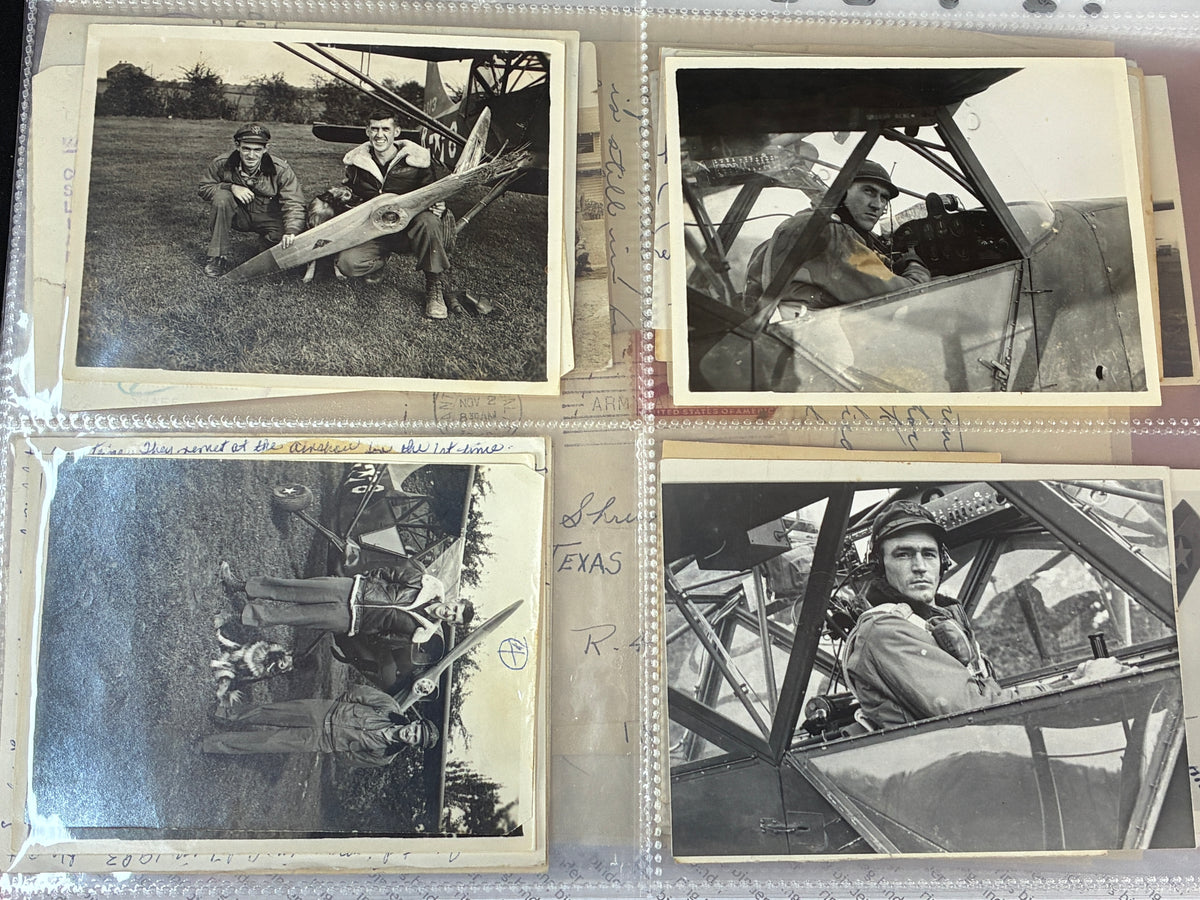 WW2 USAAF 9th Airforce - 153rd Liaison Squadron Grouping