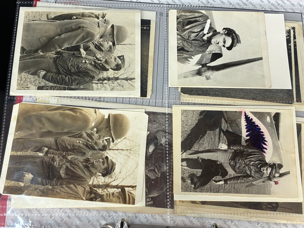WW2 USAAF 9th Airforce - 153rd Liaison Squadron Grouping