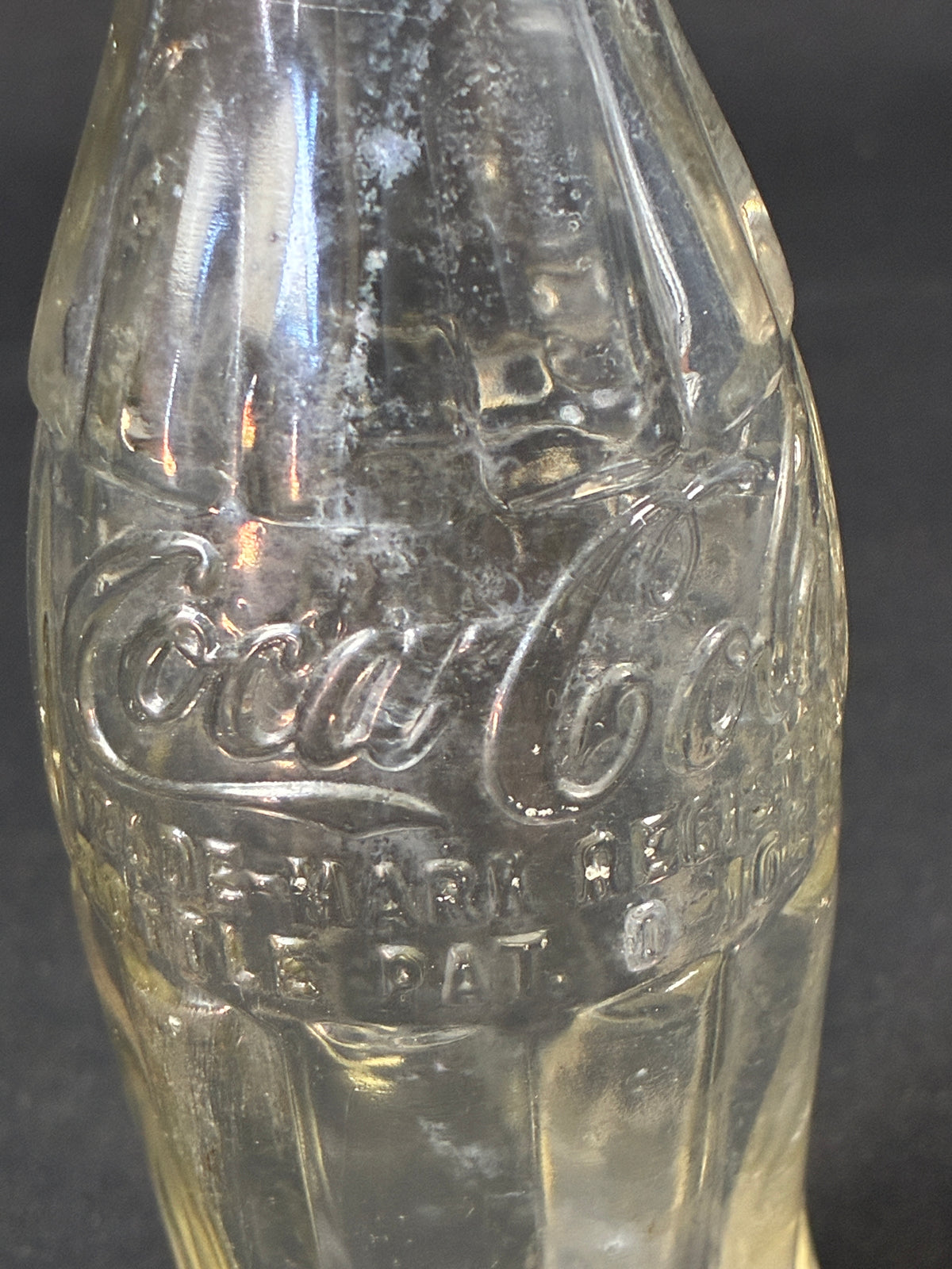 WW2 US Coca-Cola Bottle - 1944 - ETO Relic