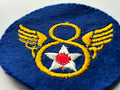 WW2 USAAF 8th Airforce British Made Badge