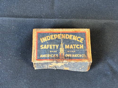 WW2 American Made Match Box with carbine bullet head.