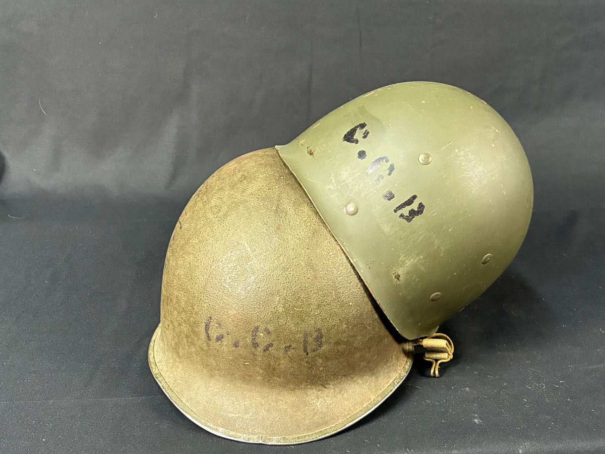 M-1 Fixed Bale Helmet - Normandy Operation Cobra - Combat Command B