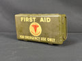 WWW2 US Vehicle First Aid Kit Tin