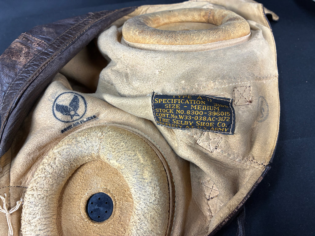 WW2 USAAF A-11 Flight Cap