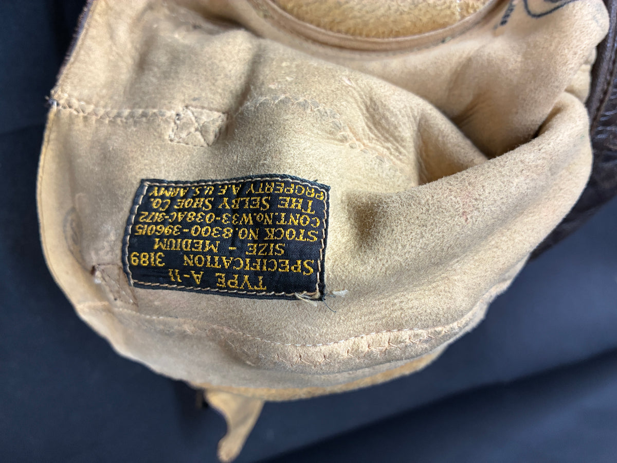 WW2 USAAF A-11 Flight Cap