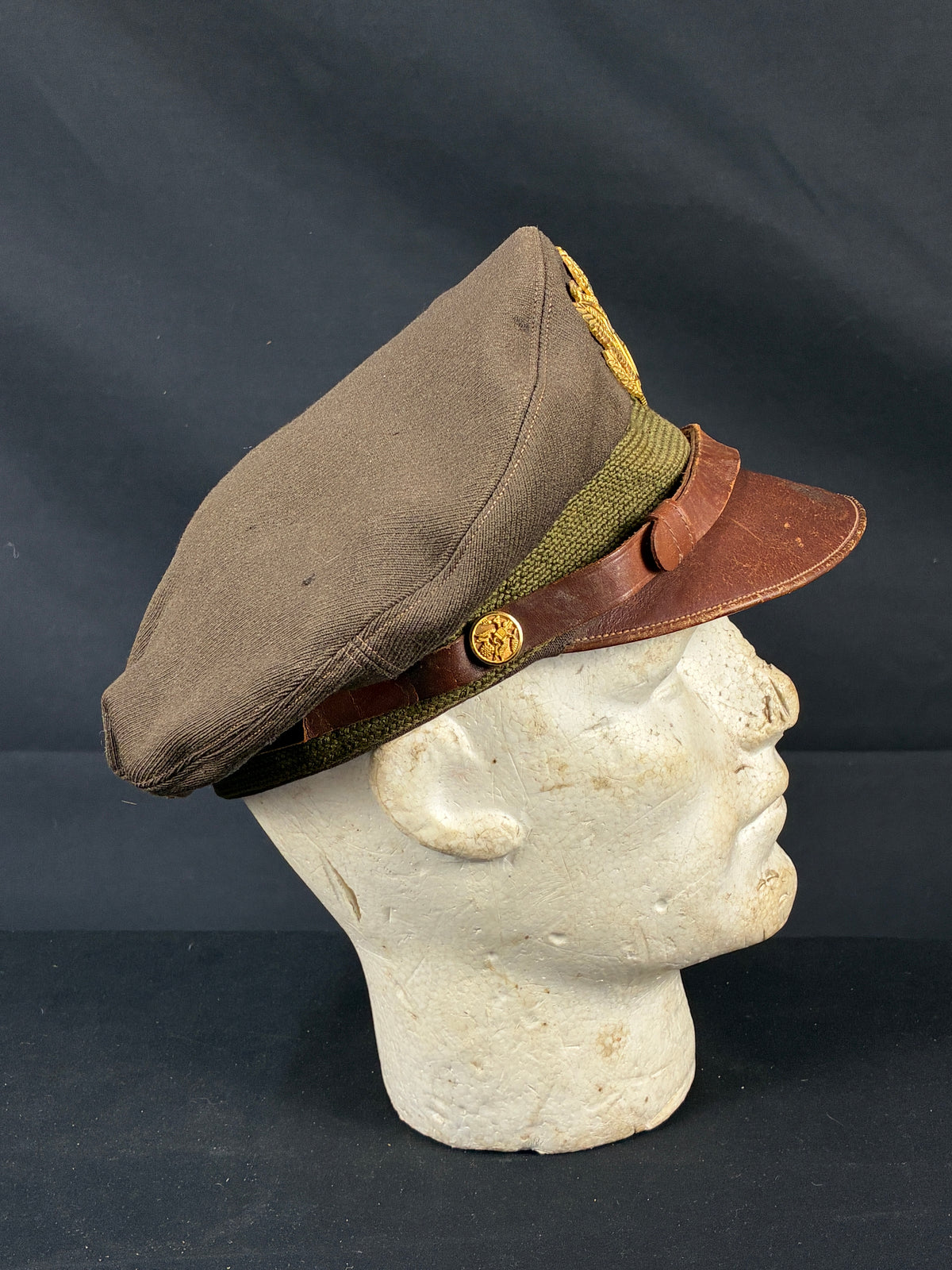 WW2 USAAF Officers Crusher Cap