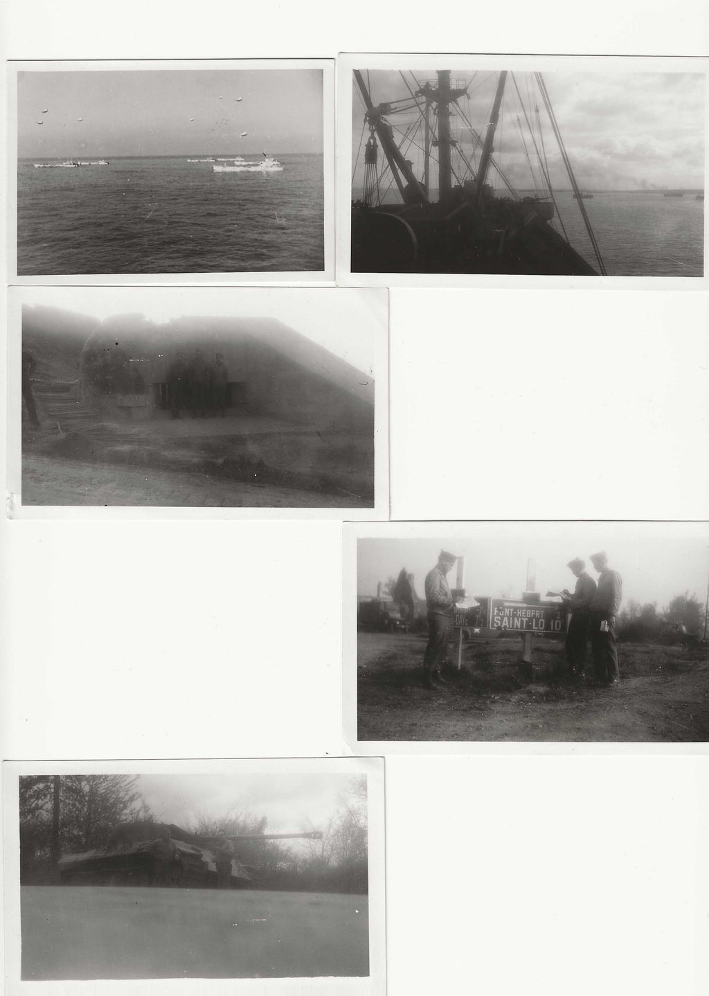 WW2 US Omaha Beach - D-Day - Photographs